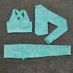 3PCS Blue / S