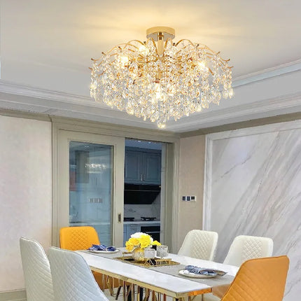 Modern Luxury Crystal Ceiling Chandelier Ceiling Lamp