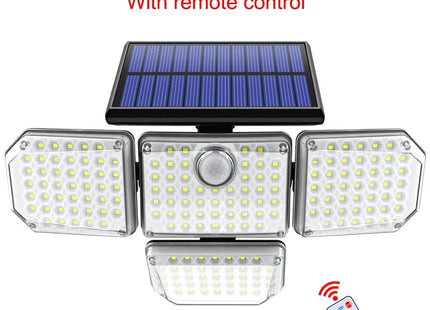 Solar light 3 Modes Adjustable Lighting Head