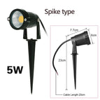 Cold White 6000k / 5W Spike type / DC12-24V