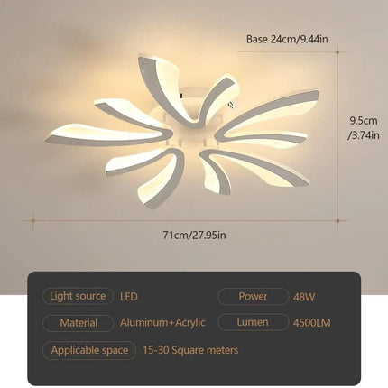 LED Ceiling Light,  with Remote Control