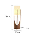Walnut color 82cm / 100-260v / Cold light