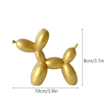 Nordic Balloon Dog Figurines