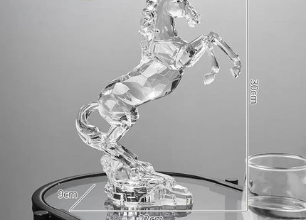 Luxury Crystal Horse Statue