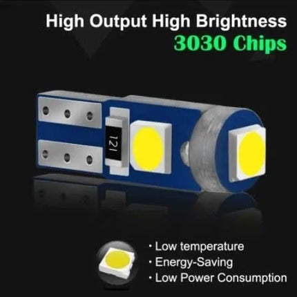 2/10Pcs Car T5 Led Bulb