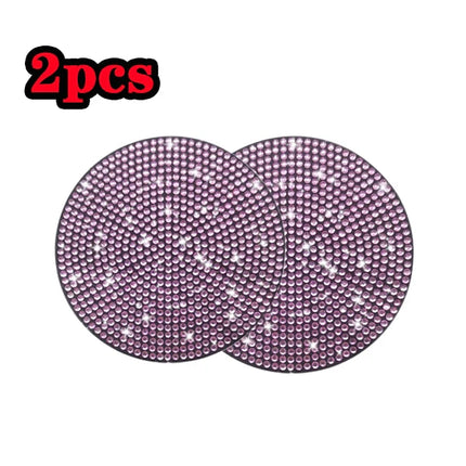 Diamond Car Coaster Water Cup Slot Non-Slip Mat