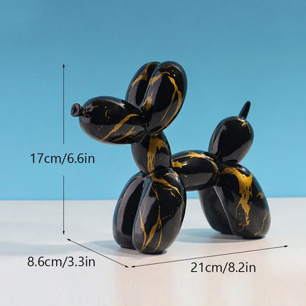 Nordic Balloon Dog Figurines
