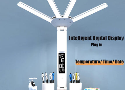 3in1 Multifunction Table Lamp LED Four-headed Folding