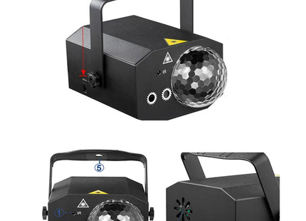 Party Lights Dj Disco Ball Light Pattern Projector Sound Activated