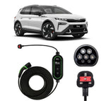 Type 2 to 3 Pin Charging Cable / 10M / 6amp – 12amp Adjustable (2.3kW)