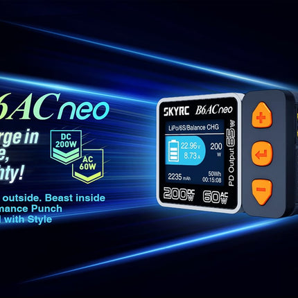 SkyRC B6 AC neo AC/DC 200W Charger