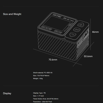 SkyRC B6 AC neo AC/DC 200W Charger