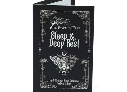 Sleep & Deep Rest - Crystal Infused Ritual Candle Set