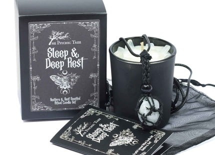 Sleep & Deep Rest - Crystal Infused Ritual Candle Set