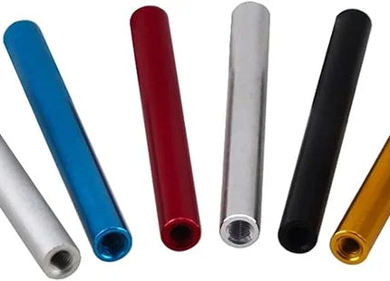 10pc M3x35 Smooth Standoffs Coloured Aluminium Pack