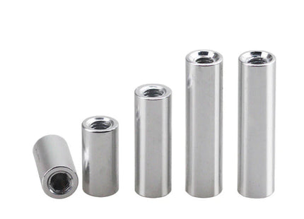 10pc M3x8 Smooth Standoffs Coloured Aluminium Pack