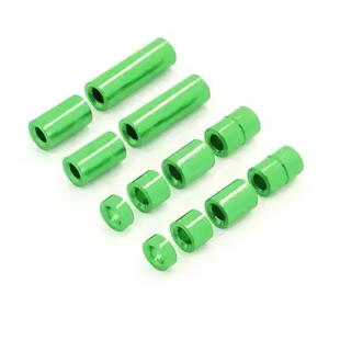 10pc M3x25 Smooth Standoffs Coloured Aluminium Pack