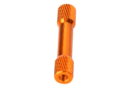 10pc M3x35 Knurled/Steppedd Standoffs Coloured Aluminium Pack