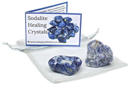 Sodalite Rough 'n' Tumble Crystal Pack