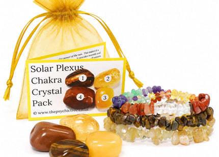 Solar Plexus Chakra Healing Crystals & Bracelets Collection