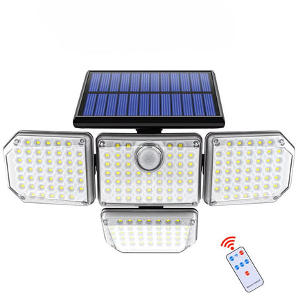 Solar light 3 Modes Adjustable Lighting Head for Garage Garden Yard