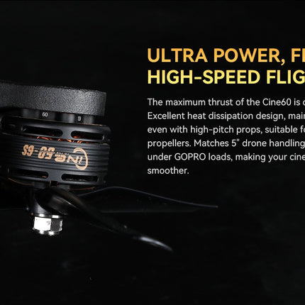 T-Motor Cine60 Cinematic 6s FPV Motor