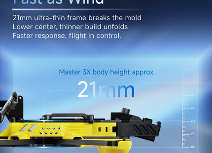 SpeedyBee Master3X Modular Frame (with Injection Moulded Head O3 Compatible)