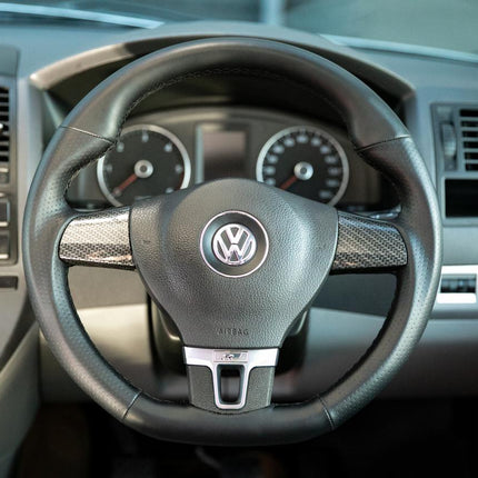 For VW T5.1 Transporter Premium Leather Steering Wheel Replacement Upgrade