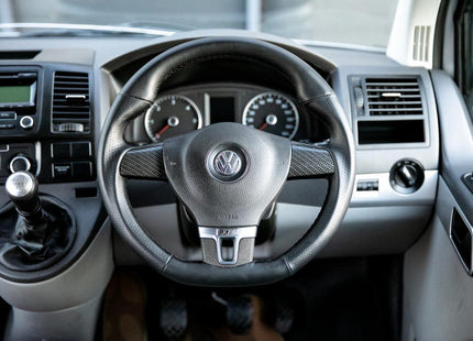 For VW T5.1 Transporter Leather Steering Wheel Replacement | Premium OEM Upgrade | Van-X