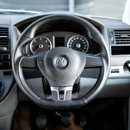 For VW T5.1 Transporter Premium Leather Steering Wheel Replacement Upgrade