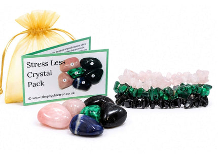 Stress Less Healing Crystals & Bracelets Collection