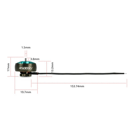Sub250 1404 4500KV Motor