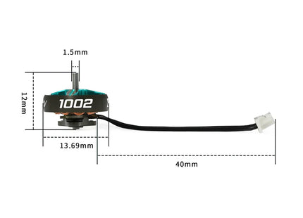 Sub250 M2 1002 Brushless Motor (Nanofly20)