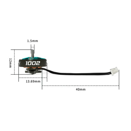 Sub250 M2 1002 Brushless Motor (Nanofly20)