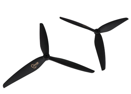 T-Motor C10.5x5 Cinematic Tri-Blade Carbon Fiber Nylon Propellers - 1CW+1CCW