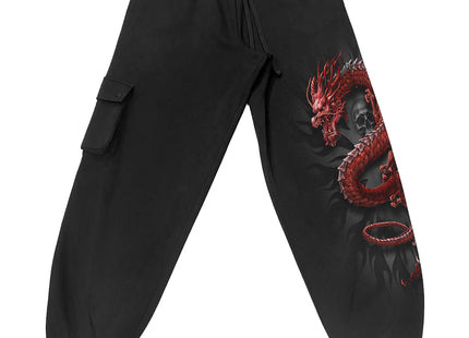 ORIENTAL DRAGON  - Casual Cargo Joggers