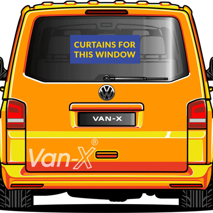 For VW T6 Window Curtains Eco-Line - Grey | Van-X