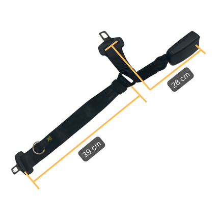 For VW T6.1 Seat Belt Extender – Double Middle Seat Passenger | Van-X