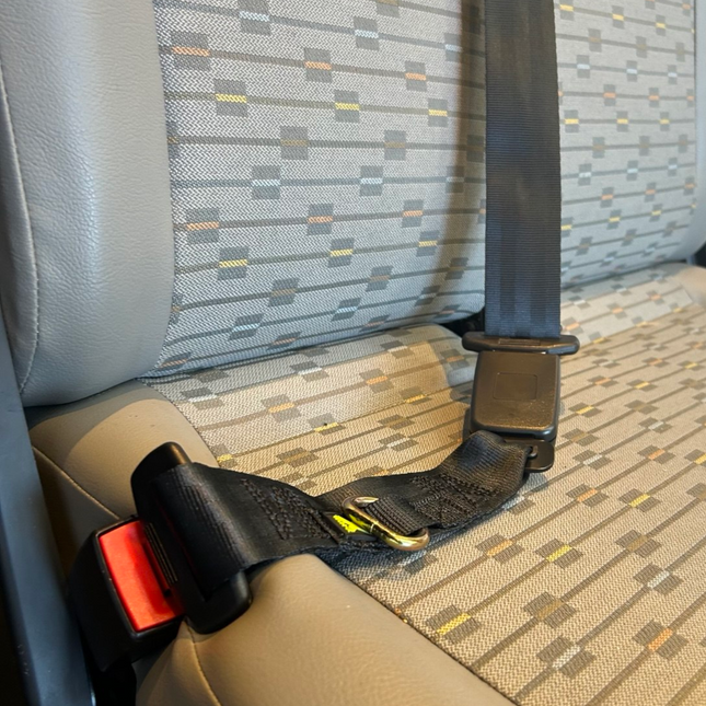 For VW T6 Captain Seat Belt Extension – Passenger Single & Double Seats | Van-X