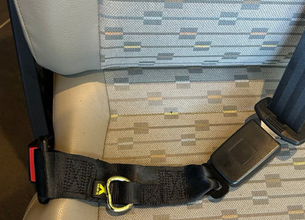 For Ford Transit Custom Captain Seat Belt Extension – Passenger Single & Double Seats | Van-X