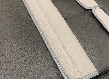 For VW T5 / T5.1 Transporter Double Back Seat Organiser – Black with Grey Lids | Van-X