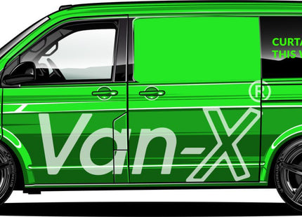 For VW T6.1 Transporter Blackout Camper Curtains Black/Black - Create Your Own Bundle | Van-X