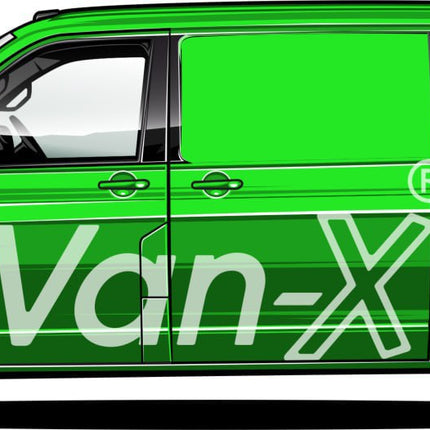 For VW T6.1 Transporter Van Conversion Premium Curtains - Black/Black - CREATE YOUR OWN BUNDLE! Van-X