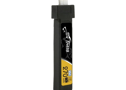 Tattu 270mAh 3.8V 75C 1S1P HV 5x LipoBattery Pack with JST-PHR 2.0 Plug (65x / 75x Whoop Lipo)