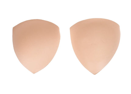 1 Pair Bra Pad Sewing Insert Soft Sponge Cup Removable Padded, Size:One size(Skin Color)
