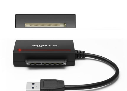 Rocketek RT-CFST USB 3.0 Memory Card Card Reader Topography SATA CF Adapter