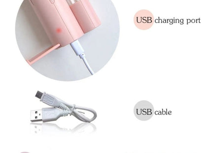 Creative Mobile Phone Bracket Cartoon Spray Mini Fan Portable Usb Fan