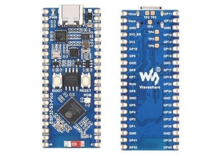 Waveshare ESP32-S3 Microcontroller, 2.4 GHz Wi-Fi Development Board Dual-core Processor, 23803