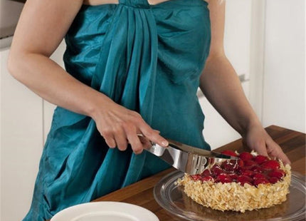 Stainless Steel Integrated Cake-cutting Leaf-shaped Cutter Equalizer, Leaf-shaped Cutter