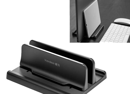 Vaydeer SZ2S01 Notebook Vertical Stand Computer Stand Bracket Desktop Storage Shelf, Vertical Stand